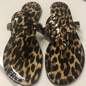 Tory Burch Miller sandals LEOPARD, size 7 Millers